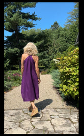 Sundress, closed back style